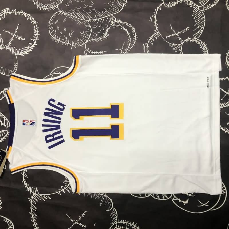 Los Angeles Lakers 21/22 White Basketball Jersey (Hot Press)