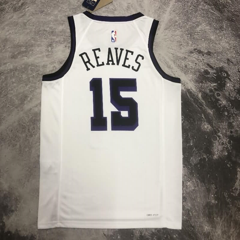 Los Angeles Lakers 22/23 White City Basketball Jersey (Hot Press)