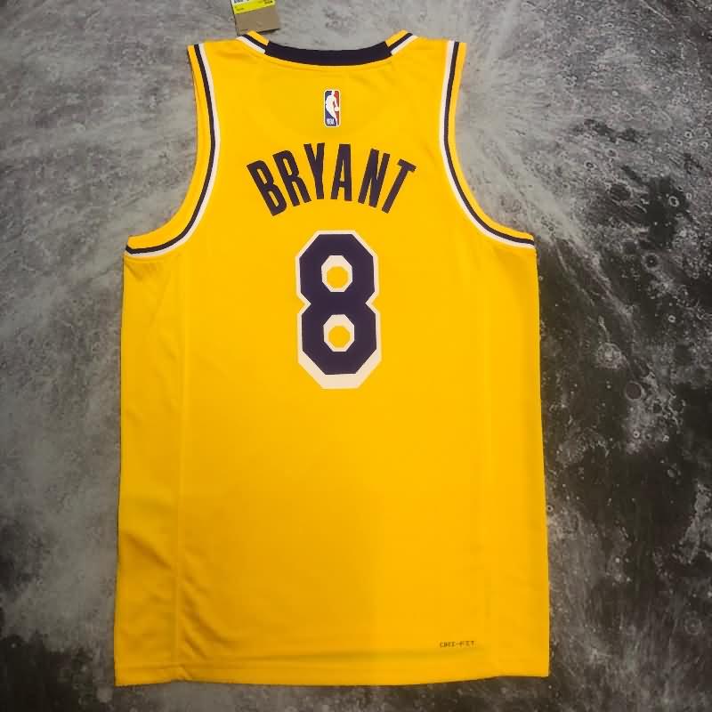 Los Angeles Lakers 22/23 Yellow Basketball Jersey (Hot Press)