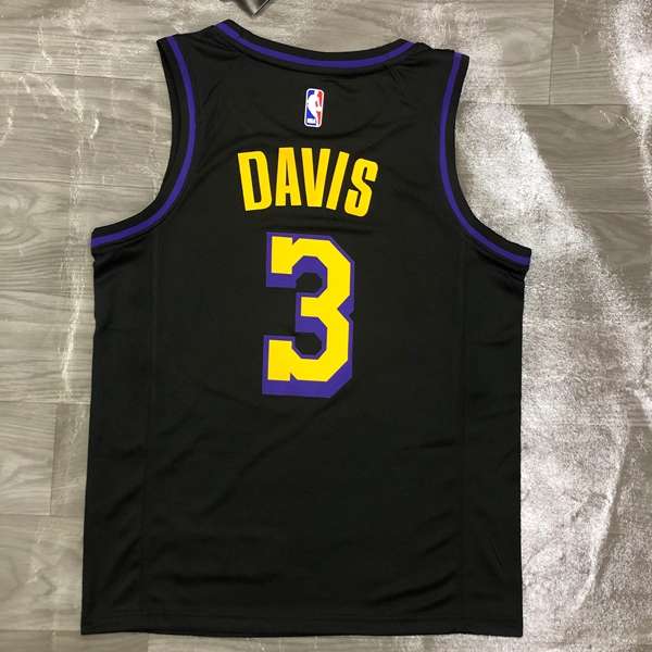 Los Angeles Lakers Black Basketball Jersey (Hot Press)