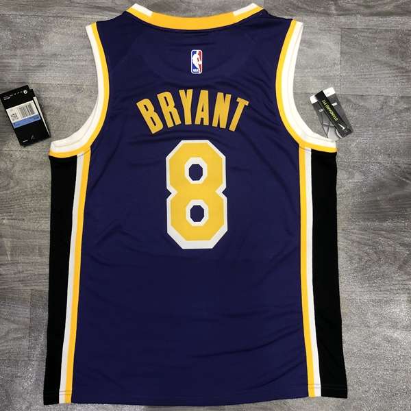 Los Angeles Lakers Purple Basketball Jersey 02 (Hot Press)