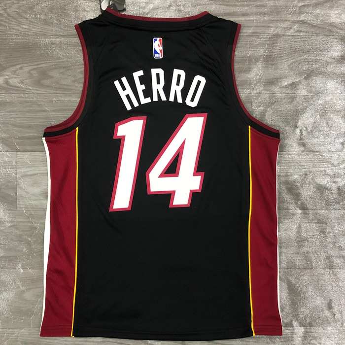 Miami Heat 20/21 Black Basketball Jersey (Hot Press)