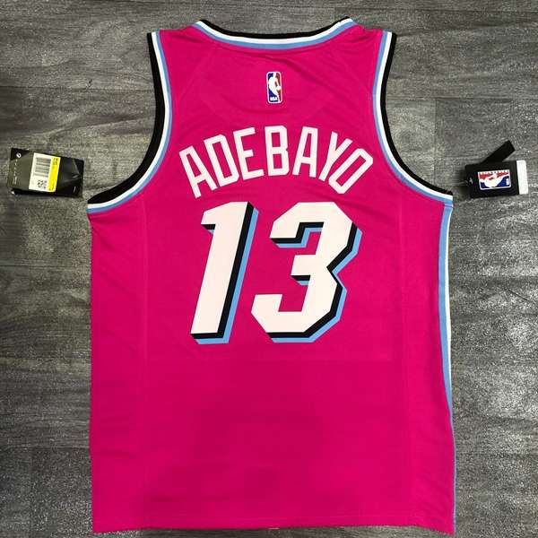 Miami Heat 2020 Pink City Basketball Jersey (Hot Press)