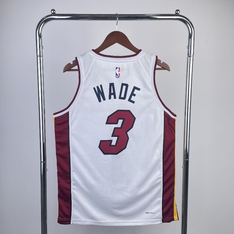 Miami Heat 22/23 White Basketball Jersey (Hot Press)