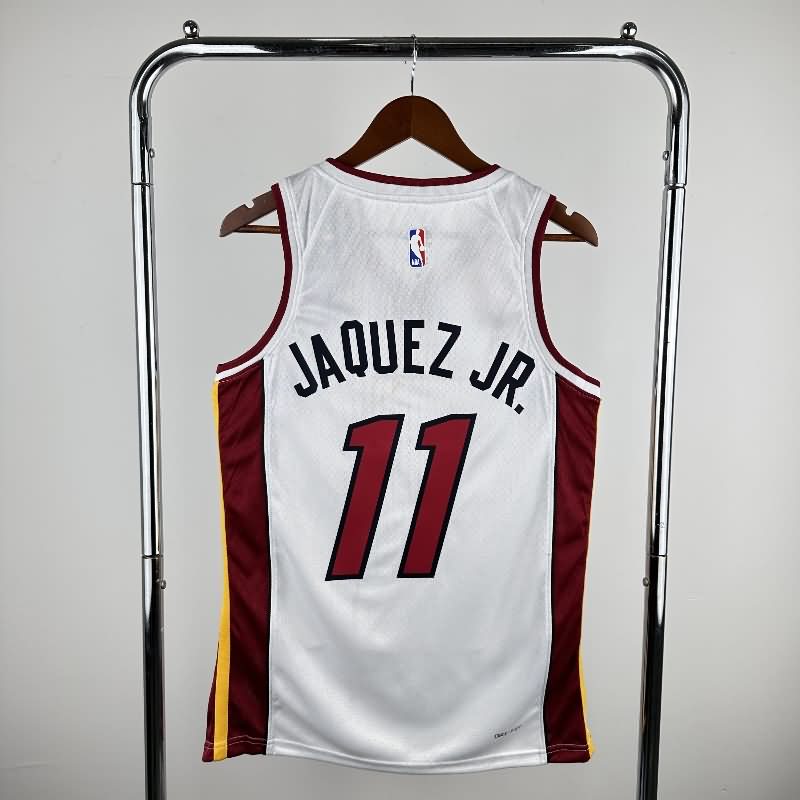 Miami Heat 22/23 White Basketball Jersey (Hot Press)