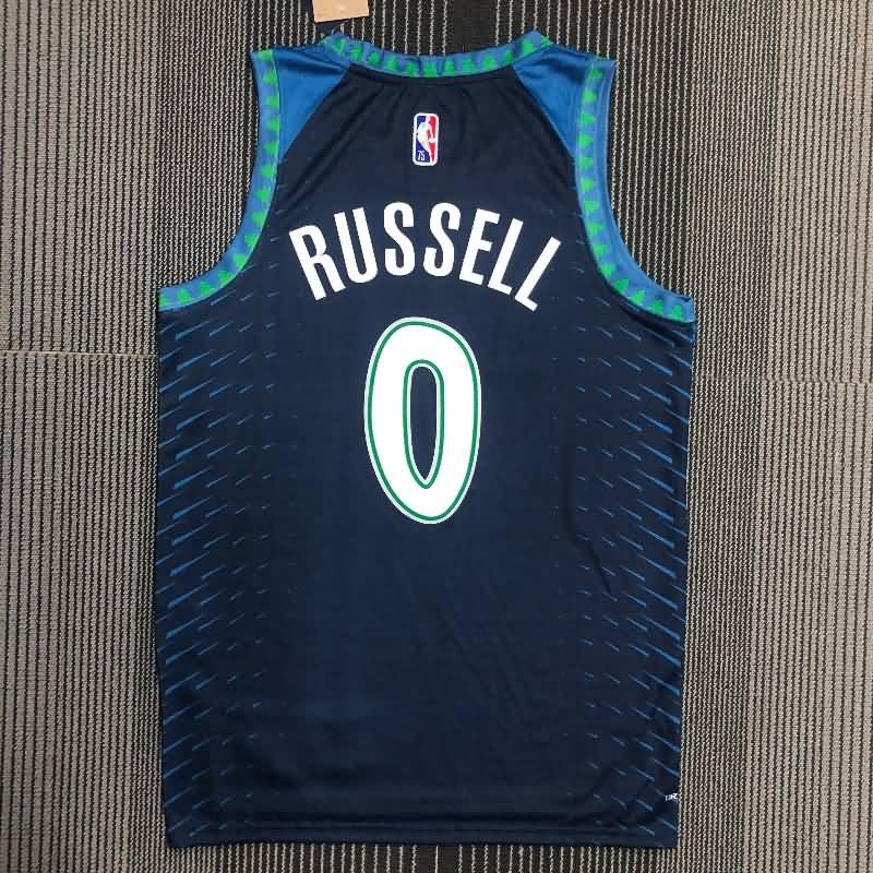 Minnesota Timberwolves 21/22 Blue City Basketball Jersey (Hot Press)