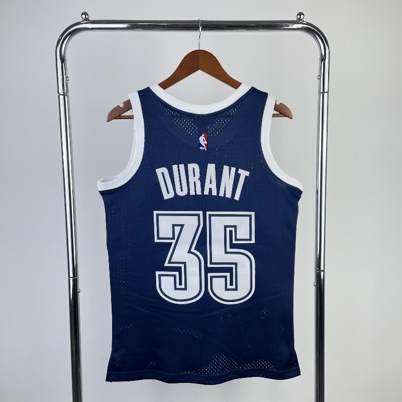 Oklahoma City Thunder 2015/16 Dark Blue Classics Basketball Jersey (Hot Press)