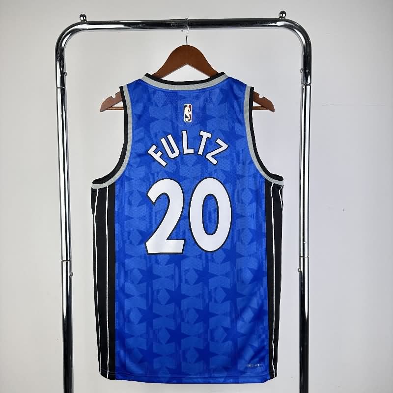 Orlando Magic 23/24 Blue Classics Basketball Jersey (Hot Press)