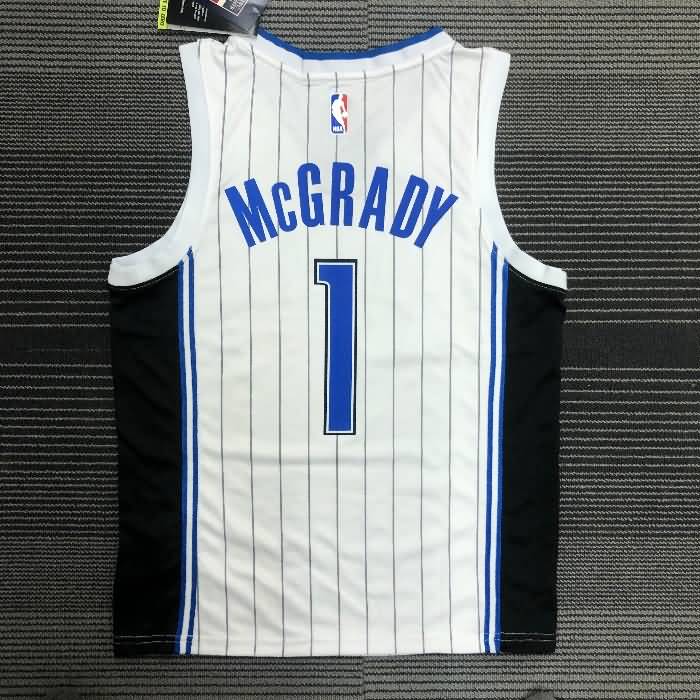 Orlando Magic White Basketball Jersey (Hot Press)