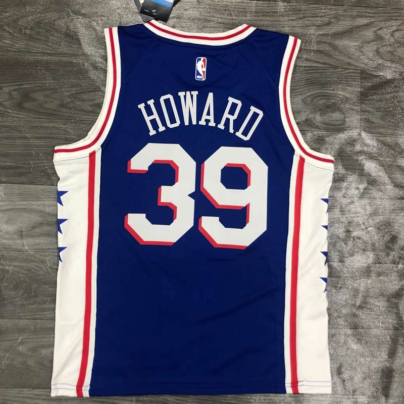 Philadelphia 76ers 20/21 Blue Basketball Jersey (Hot Press)