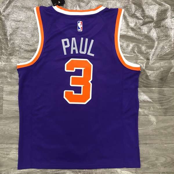 Phoenix Suns 20/21 Purple Basketball Jersey (Hot Press)