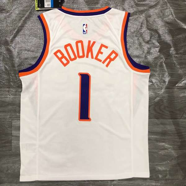 Phoenix Suns 2020 White Basketball Jersey (Hot Press)