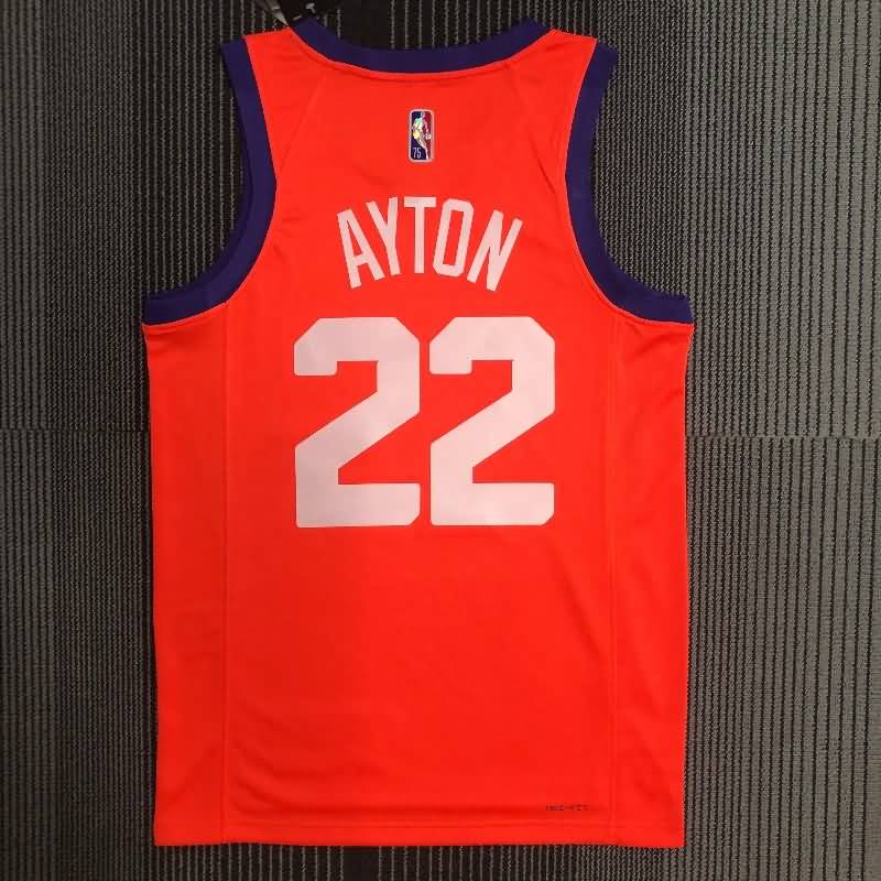 Phoenix Suns 21/22 Orange AJ Basketball Jersey (Hot Press)