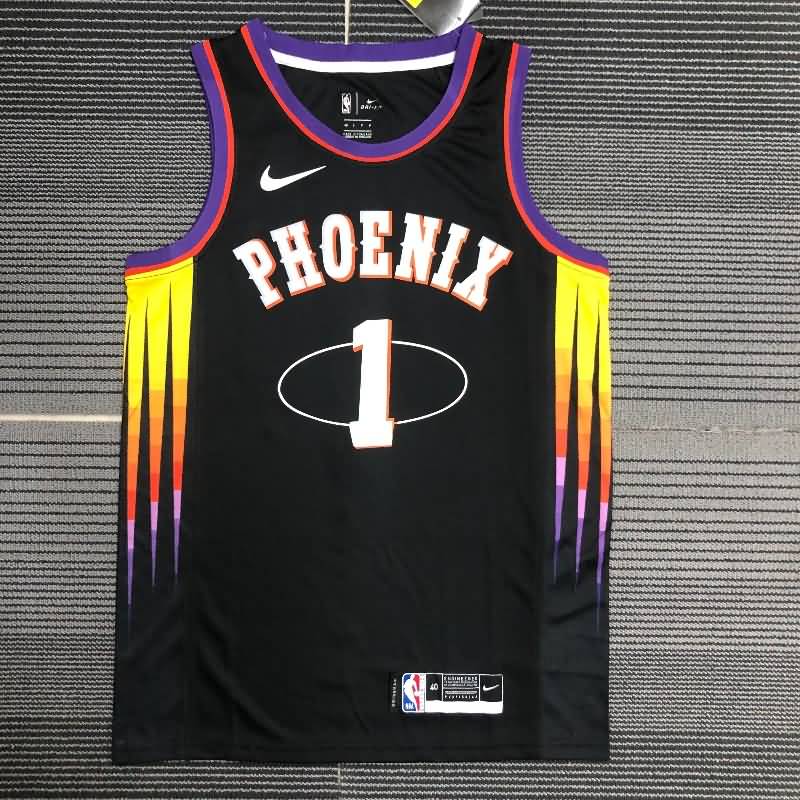 Phoenix Suns 21/22 Black City Basketball Jersey (Hot Press)