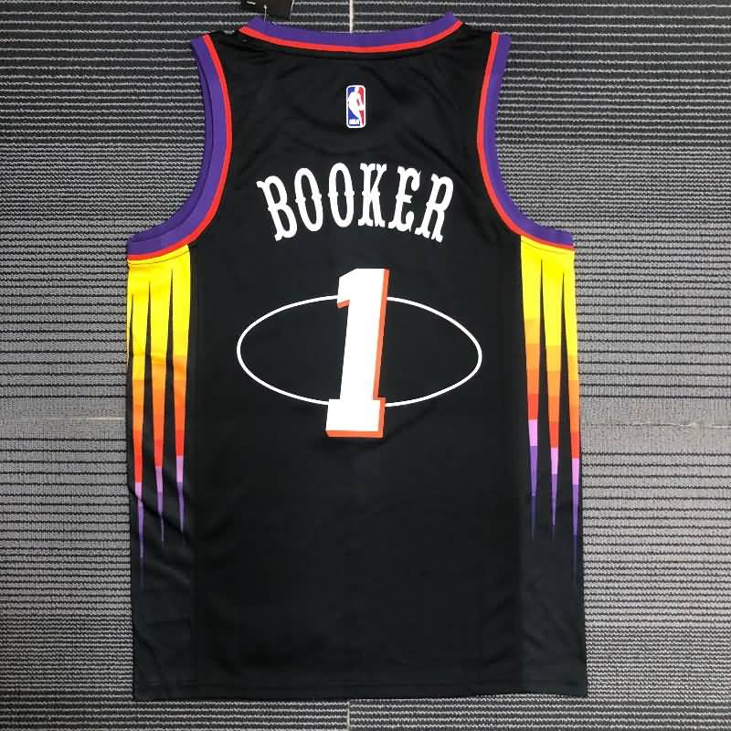 Phoenix Suns 21/22 Black City Basketball Jersey (Hot Press)