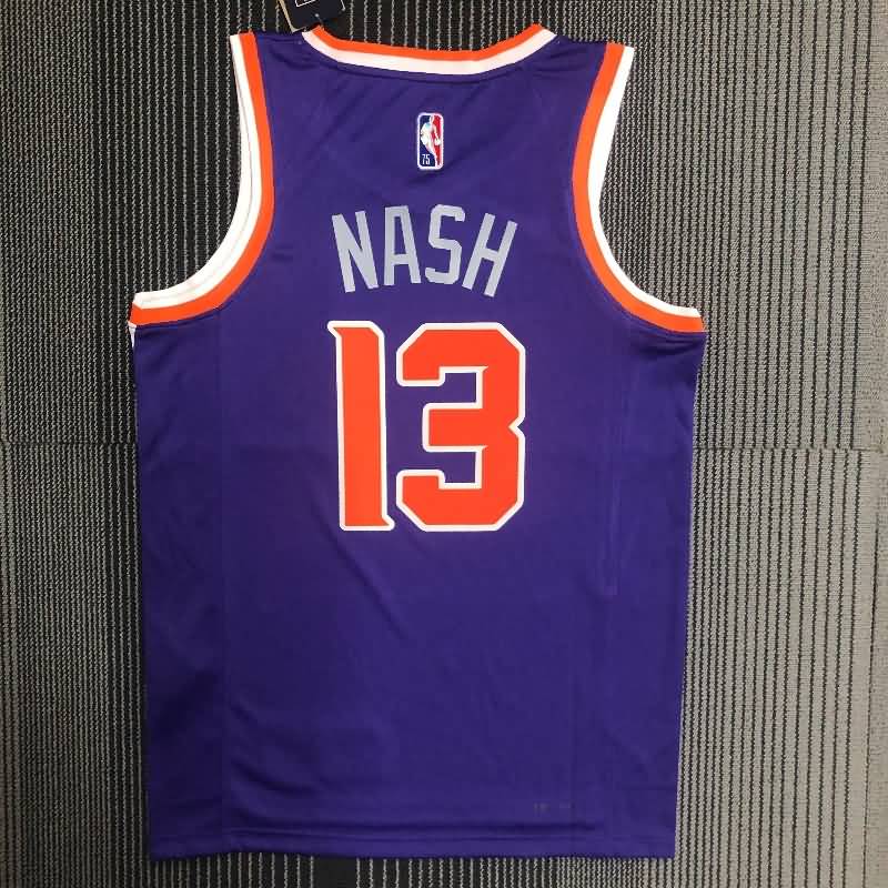 Phoenix Suns 21/22 Purple Basketball Jersey (Hot Press)