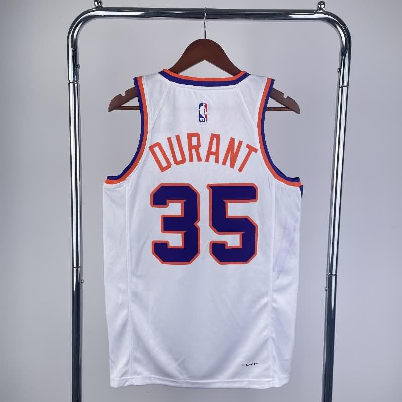 Phoenix Suns 22/23 White Basketball Jersey (Hot Press)