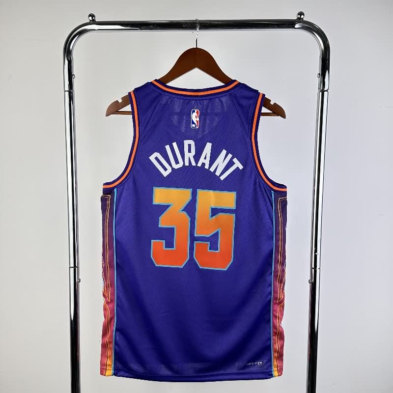 Phoenix Suns 23/24 Purple City Basketball Jersey (Hot Press)