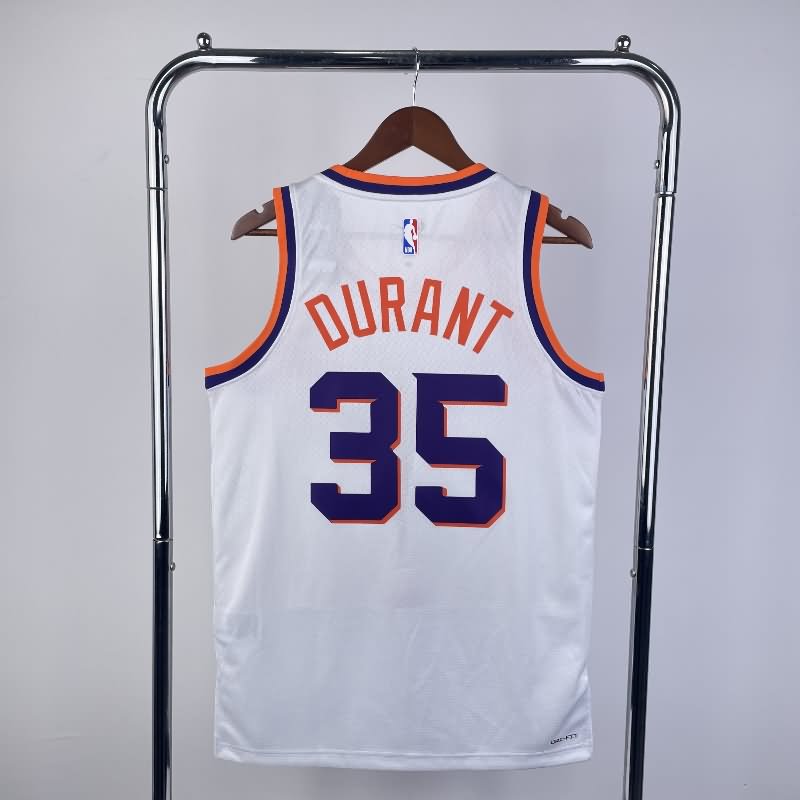 Phoenix Suns 23/24 White Basketball Jersey (Hot Press)