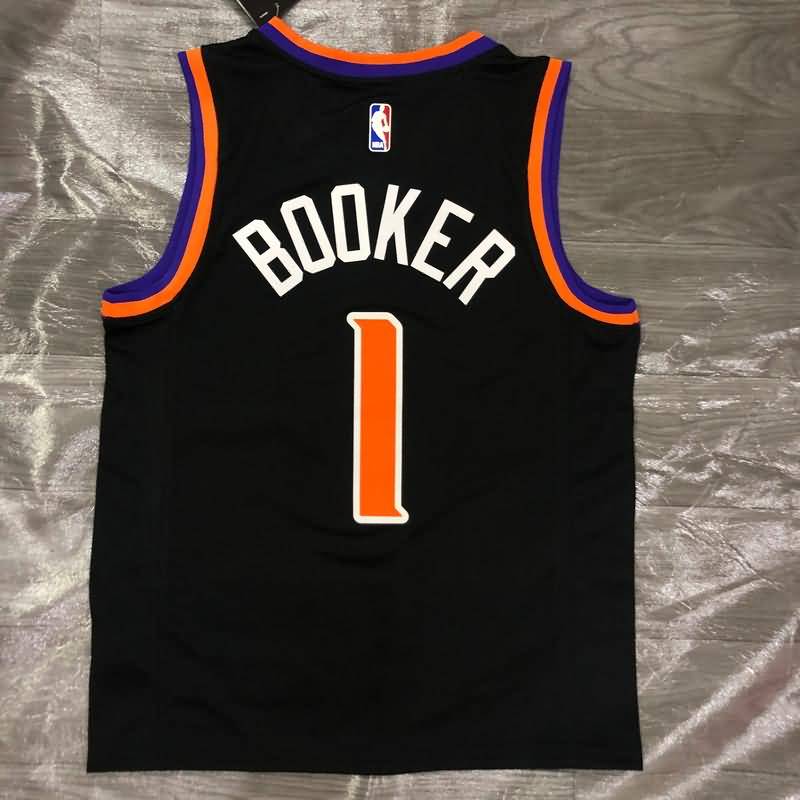 Phoenix Suns Black City Basketball Jersey (Hot Press)