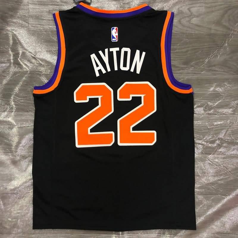 Phoenix Suns Black City Basketball Jersey (Hot Press)