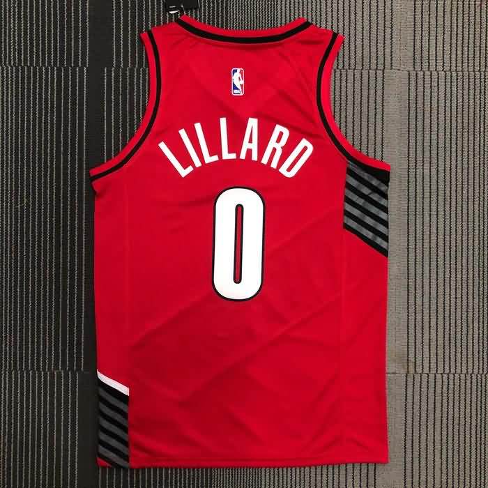 Portland Trail Blazers 20/21 Red AJ Basketball Jersey (Hot Press)