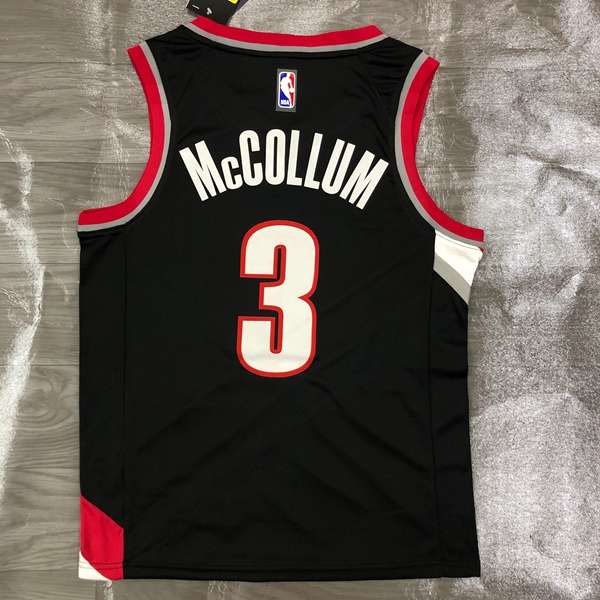 Portland Trail Blazers 20/21 Black Basketball Jersey (Hot Press)