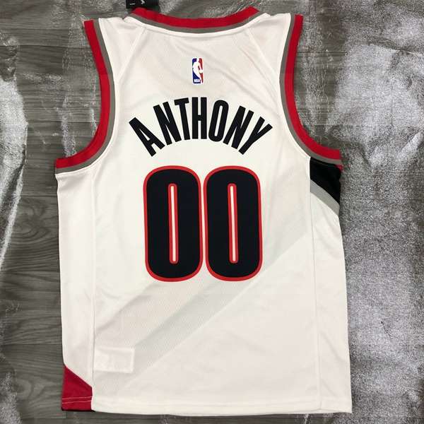 Portland Trail Blazers 20/21 White Basketball Jersey (Hot Press)