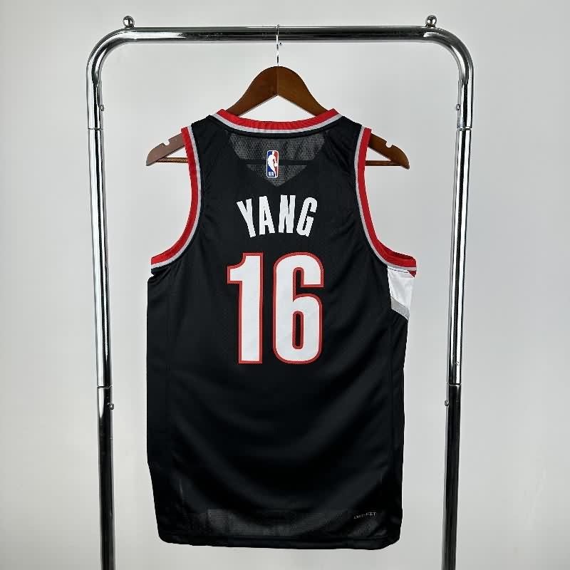 Portland Trail Blazers 22/23 Black Basketball Jersey (Hot Press)