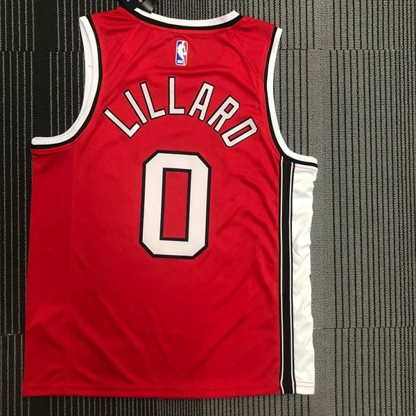 Portland Trail Blazers Red Classics Basketball Jersey (Hot Press)