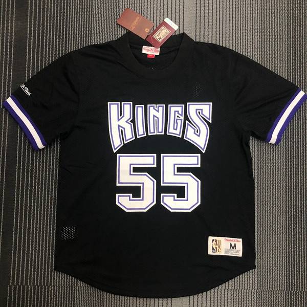 Sacramento Kings Black Classics Basketball Jersey (Hot Press)