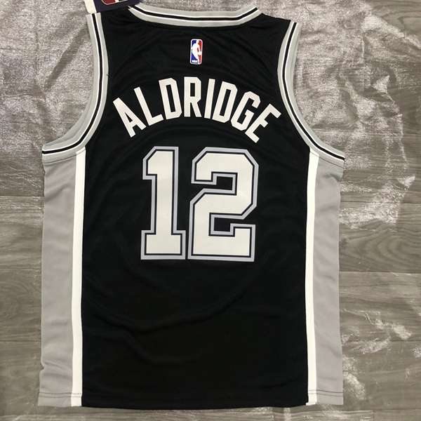 San Antonio Spurs 20/21 Black Basketball Jersey (Hot Press)