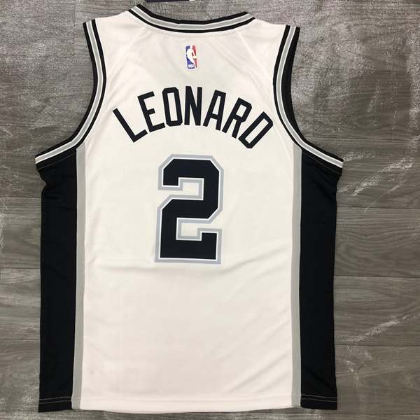 San Antonio Spurs White Basketball Jersey (Hot Press)