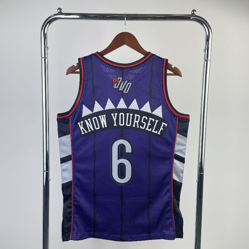 Toronto Raptors 2008 Purple Classics Basketball Jersey (Hot Press)