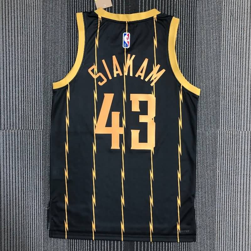 Toronto Raptors 21/22 Black City Basketball Jersey (Hot Press)