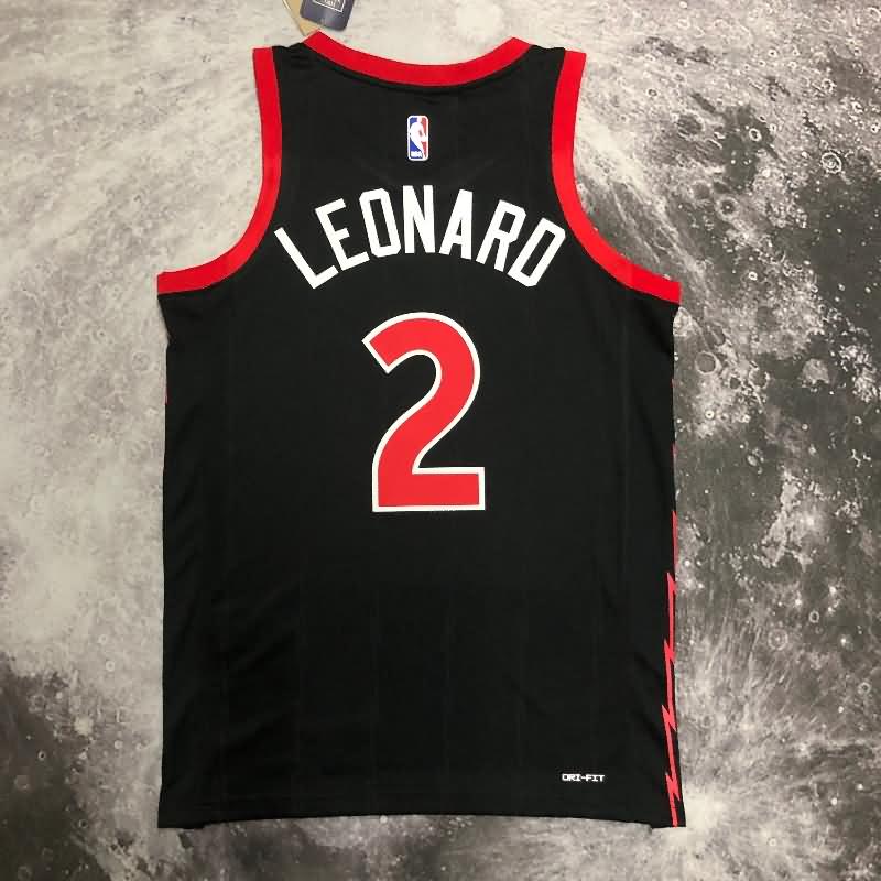 Toronto Raptors 22/23 Black AJ Basketball Jersey (Hot Press)