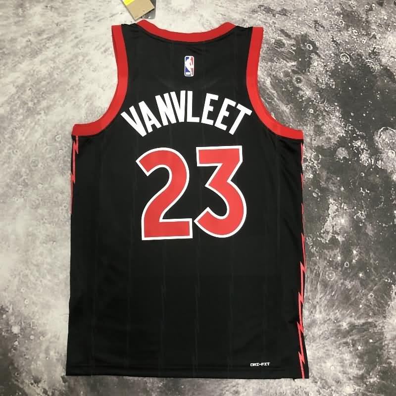 Toronto Raptors 22/23 Black AJ Basketball Jersey (Hot Press)