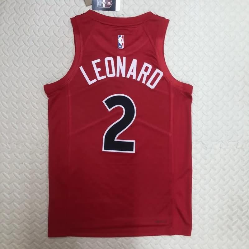 Toronto Raptors 22/23 Red Basketball Jersey (Hot Press)