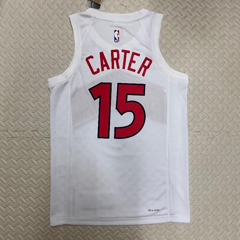 Toronto Raptors 22/23 White Basketball Jersey (Hot Press)