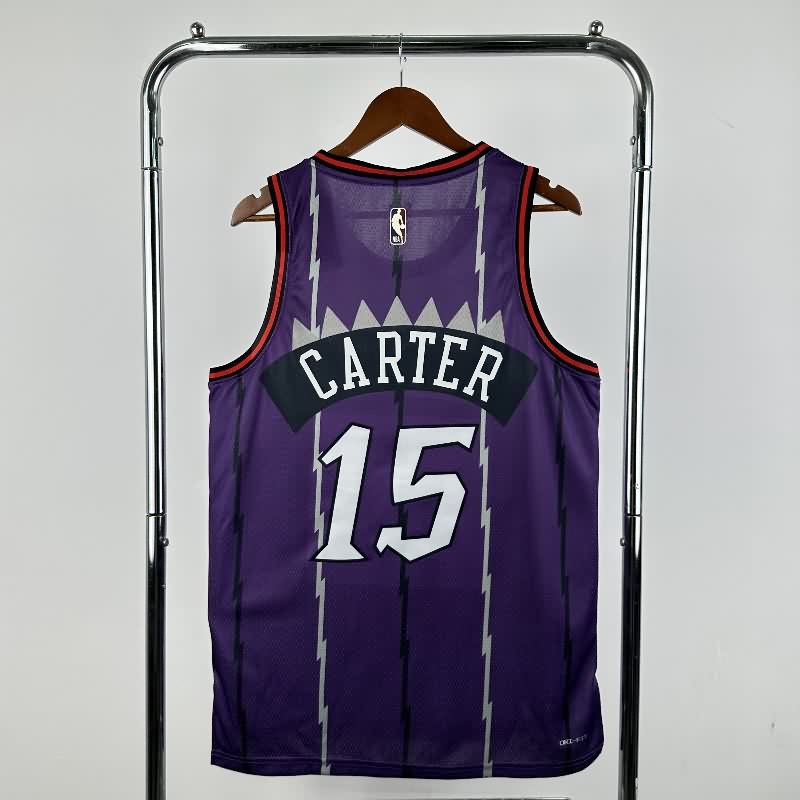 Toronto Raptors 25/26 Purple Classics Basketball Jersey (Hot Press)
