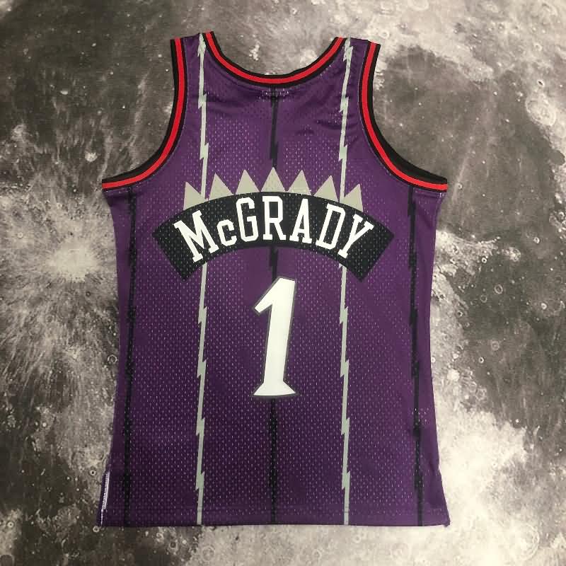 Toronto Raptors 1998/99 Purple Classics Basketball Jersey (Hot Press)