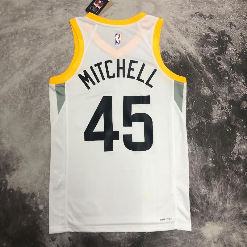 Utah Jazz 22/23 White Basketball Jersey (Hot Press)