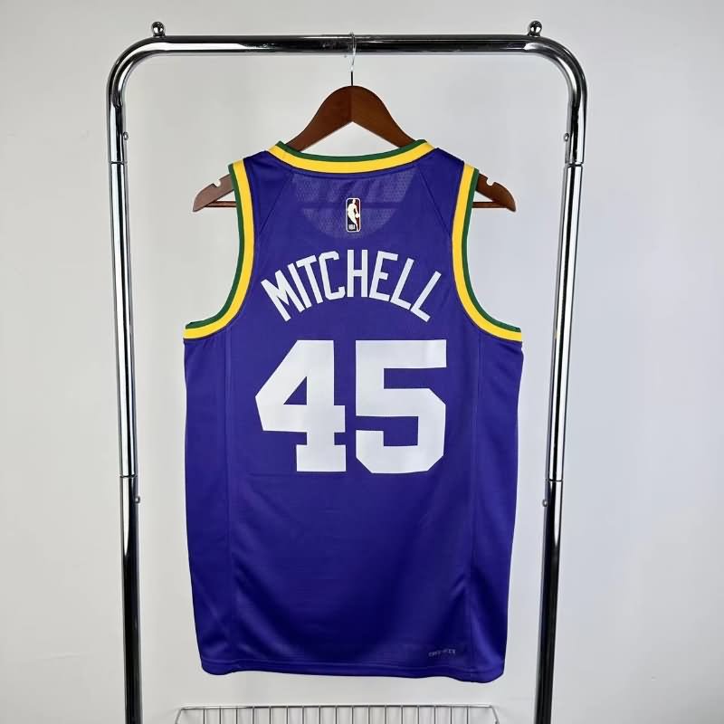 Utah Jazz 23/24 Purple Classics Basketball Jersey (Hot Press)