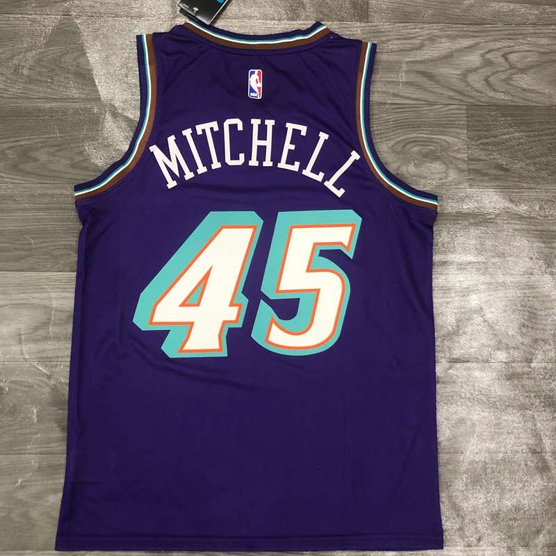 Utah Jazz Purple Classics Basketball Jersey (Hot Press)