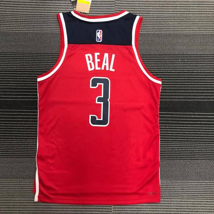 Washington Wizards 21/22 Red Basketball Jersey (Hot Press)