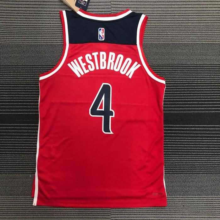 Washington Wizards 21/22 Red Basketball Jersey (Hot Press)