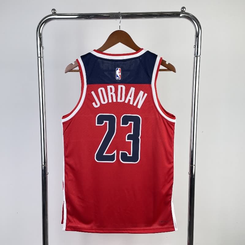 Washington Wizards 22/23 Red Basketball Jersey (Hot Press)