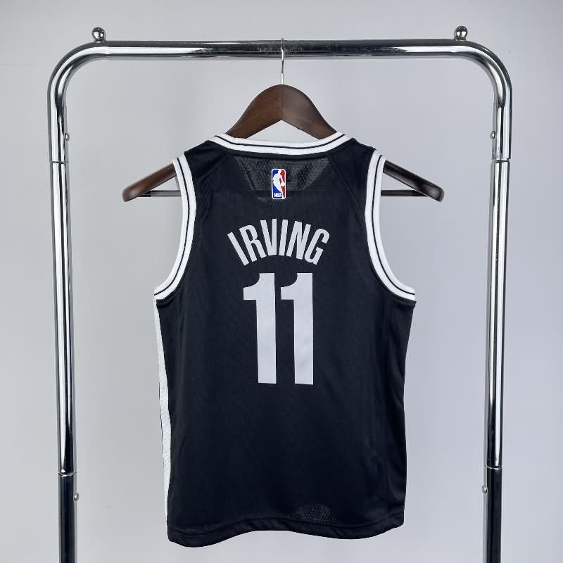 Brooklyn Nets 22/23 Black Youth NBA Jersey (Hot Press)