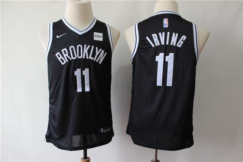 Brooklyn Nets Black IRVING #11 Young NBA Jersey (Stitched)