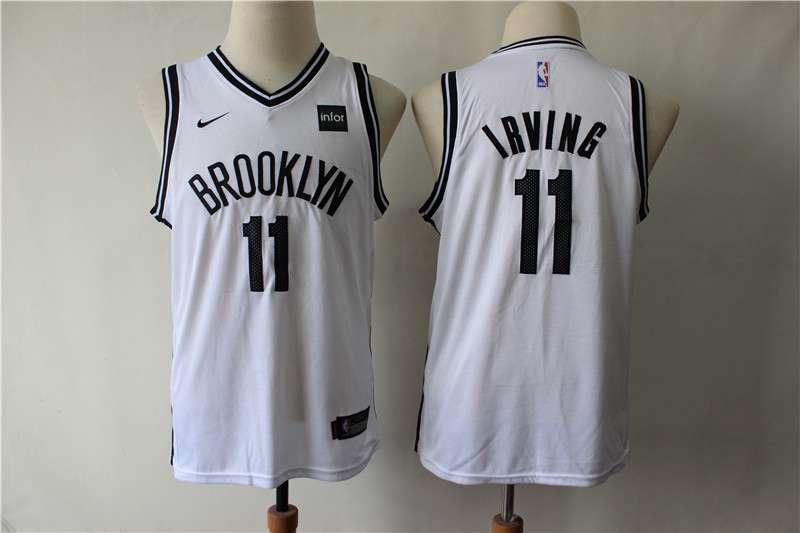 Brooklyn Nets White IRVING #11 Young NBA Jersey (Stitched)
